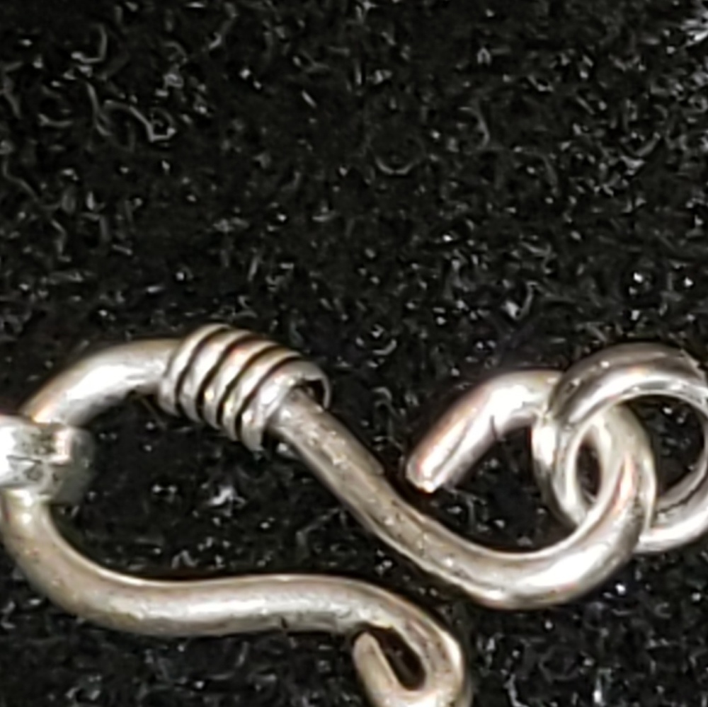 ❗SALE❗Reversible Marquisite Pendant Necklace - Picture 4 of 8